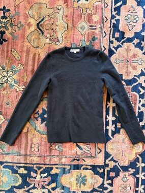 Tibi black cashmere sweater, medium